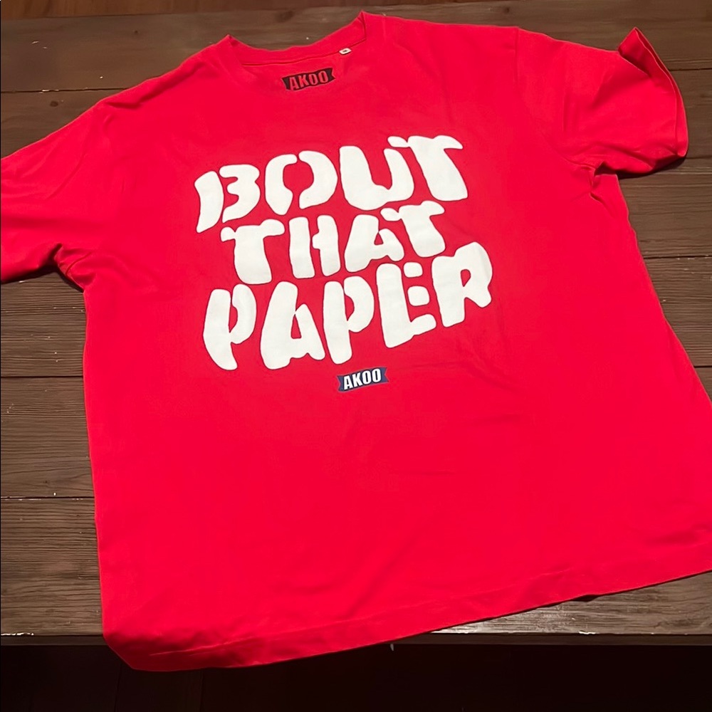 Red AKOO Graphic T-Shirt